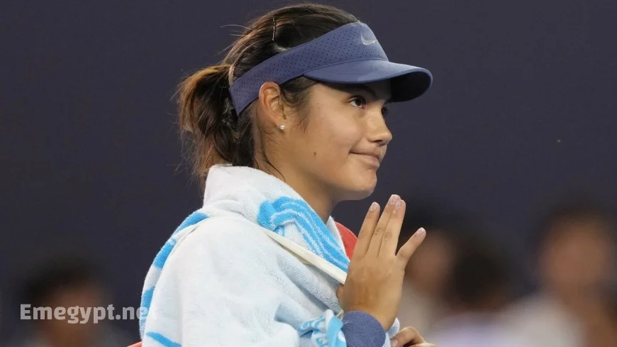 Emma Raducanu Narrowly Misses Victory as British No 1 Loses to Jessica Pegula at China Open
