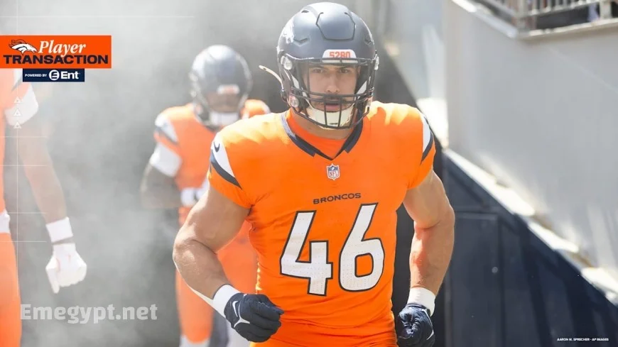 Denver Broncos elevate fullback Adam Prentice to active roster status