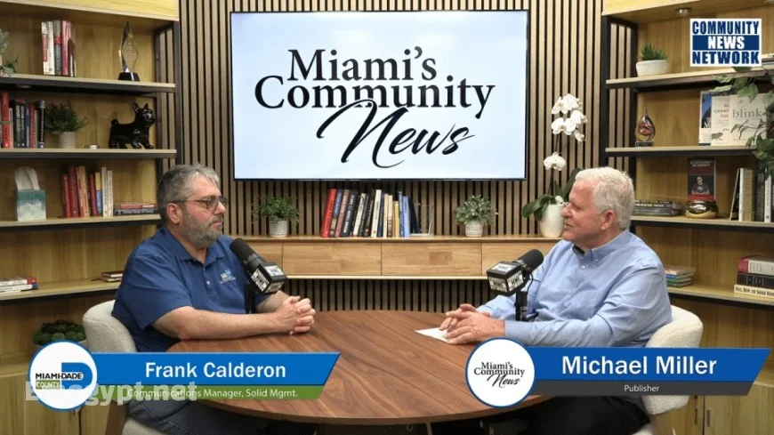 Michael Miller Interviews Frank Calderon from Miami-Dade Solid Waste Department