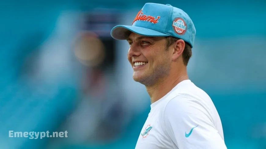 Jets Star Zach Wilson’s Wife Nicolette Shines in Dolphins Clash Against His Former Team
