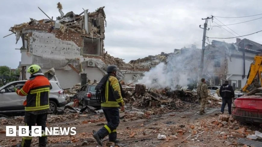 Russia Launches Hundreds of Drones and Missiles Targeting Ukraine