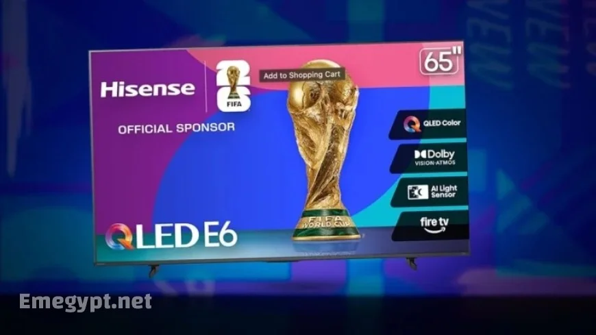 Get $140 Off a 65-Inch Hisense QLED 4K Smart TV Featuring Dolby Vision AI Light Sensor and Fire TV