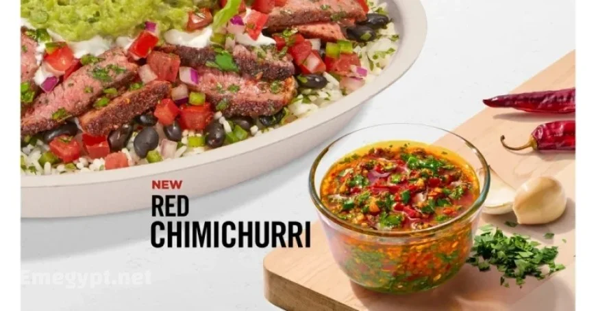 Chipotle Unveils Red Chimichurri Sauce in Latest Menu Innovation