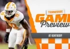 Vols Ranked #17 Face Wildcats in Intense Lexington Border Battle