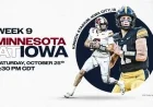 Watch Iowa vs. Minnesota Today: TV Channel and Streaming Details