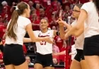 Nebraska Volleyball Sweeps Northwestern for 10th Straight Victory