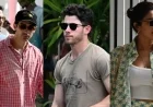 Jonas Brothers and Priyanka Chopra Enjoy Lunch Together in Miami