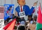 Protesters Rally Against Trump in Kuala Lumpur Demonstration