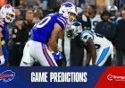 Week 8 Predictions: Buffalo Bills vs. Carolina Panthers Game Analysis