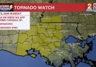 Tornado Watch Issued as Storms Sweep Through Capital Area