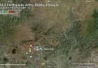 Seismic Event Detected Near Addis Ababa, Ethiopia