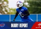 Bills’ McDermott Confirms Jones, Palmer, Rapp Out for Week 8 at Panthers