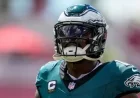 Eagles Face Giants Without WR Brown Due to Hamstring Injury