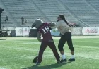 Cam Newton Encounters AAMU Bulldog Mascot