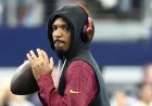 Washington Commanders QB Slips Behind Rival in NFL.com’s Rankings