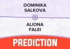 Dominika Salkova vs Aliona Falei: 2025 WTA Jiujiang Match Prediction
