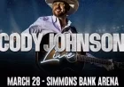 Cody Johnson Sets Arkansas Concert Date