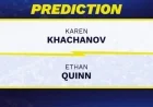 Karen Khachanov vs. Ethan Quinn: Predictions and Odds for 2025 Paris Masters