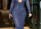 Kim Kardashian Dazzles in Figure-Hugging Outfit Promoting Hulu’s ‘All’s Fair’
