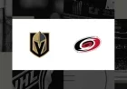 Watch Golden Knights vs. Hurricanes: TV and Streaming Guide for October 28
