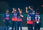 Nepal Battles UAE in Today’s ICC World Cricket League 2 ODI
