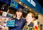 Jennifer Zamparelli and Eastenders Icon Cheryl Fergison Bring Soapland Drama to Centra Deli