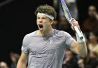 Shelton Defeats Rublev at 2025 Paris Masters ATP Tennis Tournament