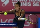 Fernandez Dominates Lys at Hong Kong Tennis Open