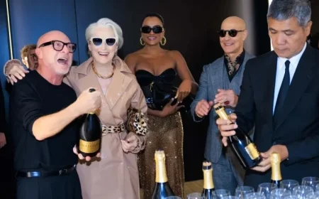 Miranda Priestly Makes Stylish Return to Fashion with Dolce in Milan