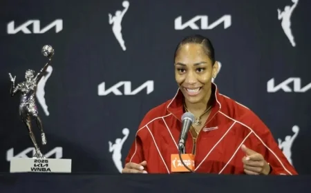 Bam Adebayo Reveals His Emotions While Presenting Aja Wilson with Her Fourth WNBA MVP Award