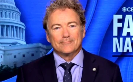Complete Transcript of Senator Rand Paul’s Interview on Face the Nation with Margaret Brennan September 28 2025