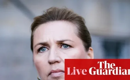 Danish PM Warns Europe Faces Its Most Dangerous Situation Since WWII – Live Updates