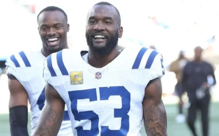 Three-Time All-Pro Leonard Announces Retirement with Indianapolis Colts