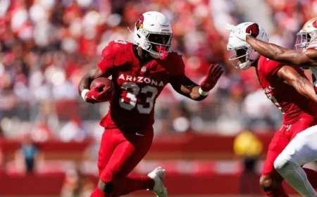 Cardinals Face Setback as Running Back Benson Joins Injured Reserve with Knee Injury