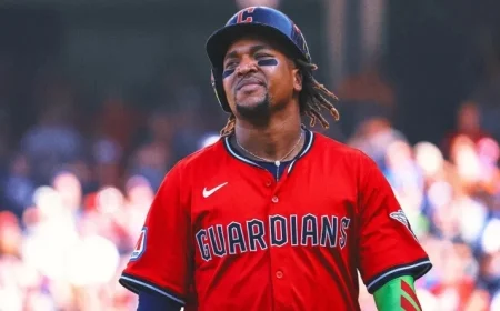 George Valera’s First-Inning Homer Propels Guardians in MLB Wild Card Series