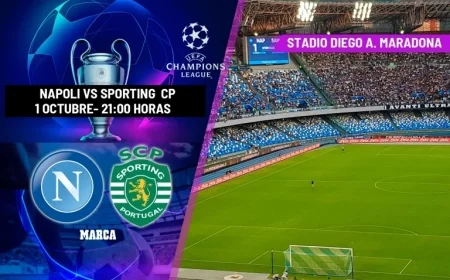 Live Coverage: Napoli vs Sporting Portugal in the Champions League Today