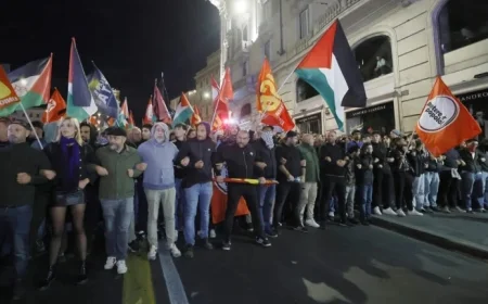 Roma rallies for Gaza: Major Saturday march prompts comprehensive security measures