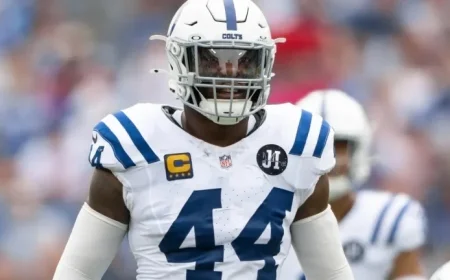 Colts Linebacker Zaire Franklin Injury Status Ahead of Week 5