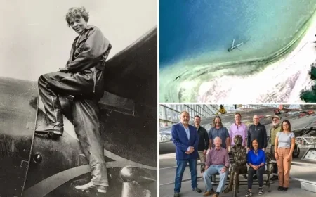Revolutionary 1938 Aerial Footage Unearthed as Compelling Evidence of Amelia Earhart’s Missing Plane Researchers Reveal