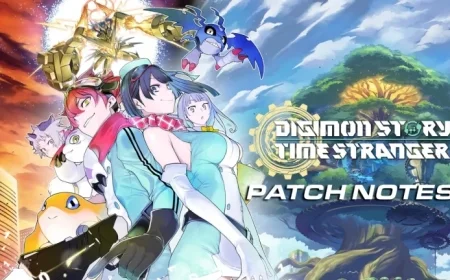 Launch Patch Notes for Digimon Story Time Stranger Unveiled