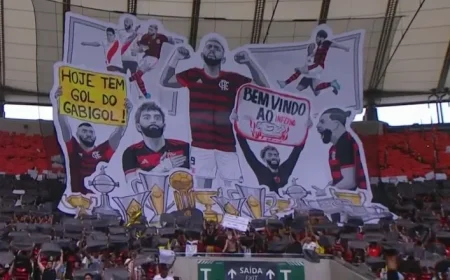 Amid Declarations of Love and a Strong Rivalry Record Gabigol Reunites with Flamengo Fans at Maracanã