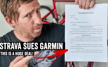 Strava Takes Legal Action Against Garmin Demands Halt on Device Sales