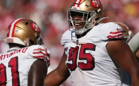 Kyle Shanahan Explores Challenges 49ers Face Without Star Player Nick Bosa