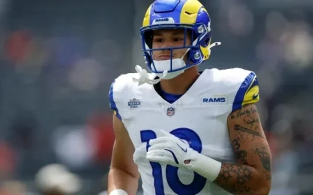 Rams Rookie TE Terrance Ferguson’s First Career Catch: Watch the Milestone Moment