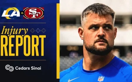 Week 5 Injury Update: Rams’ Tyler Higbee and Rob Havenstein Likely to Miss Thursday Night Showdown with 49ers