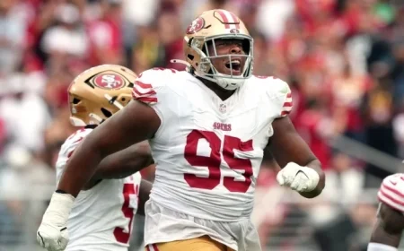49ers Rookie DT Alfred Collins Secures Game-Changing Goal Line Fumble Against Rams