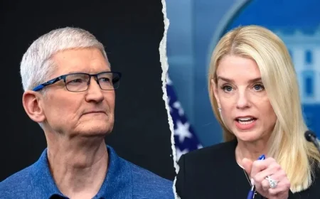 Apple Removes ICE Tracking Apps Following Bondi DOJ Pressure