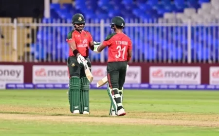 Emon and Tanzid Shine as Bangladesh Overcomes Dramatic 6-for-9 Collapse
