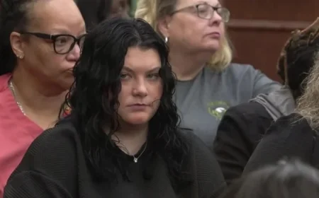 Former pageant queen faces charges in boyfriend’s toddler death case in court