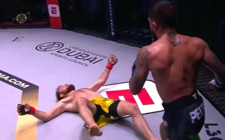 Sergio Pettis Delivers Jaw-Dropping KO of the Year Contender Against Magomed Magomedov at PFL Dubai